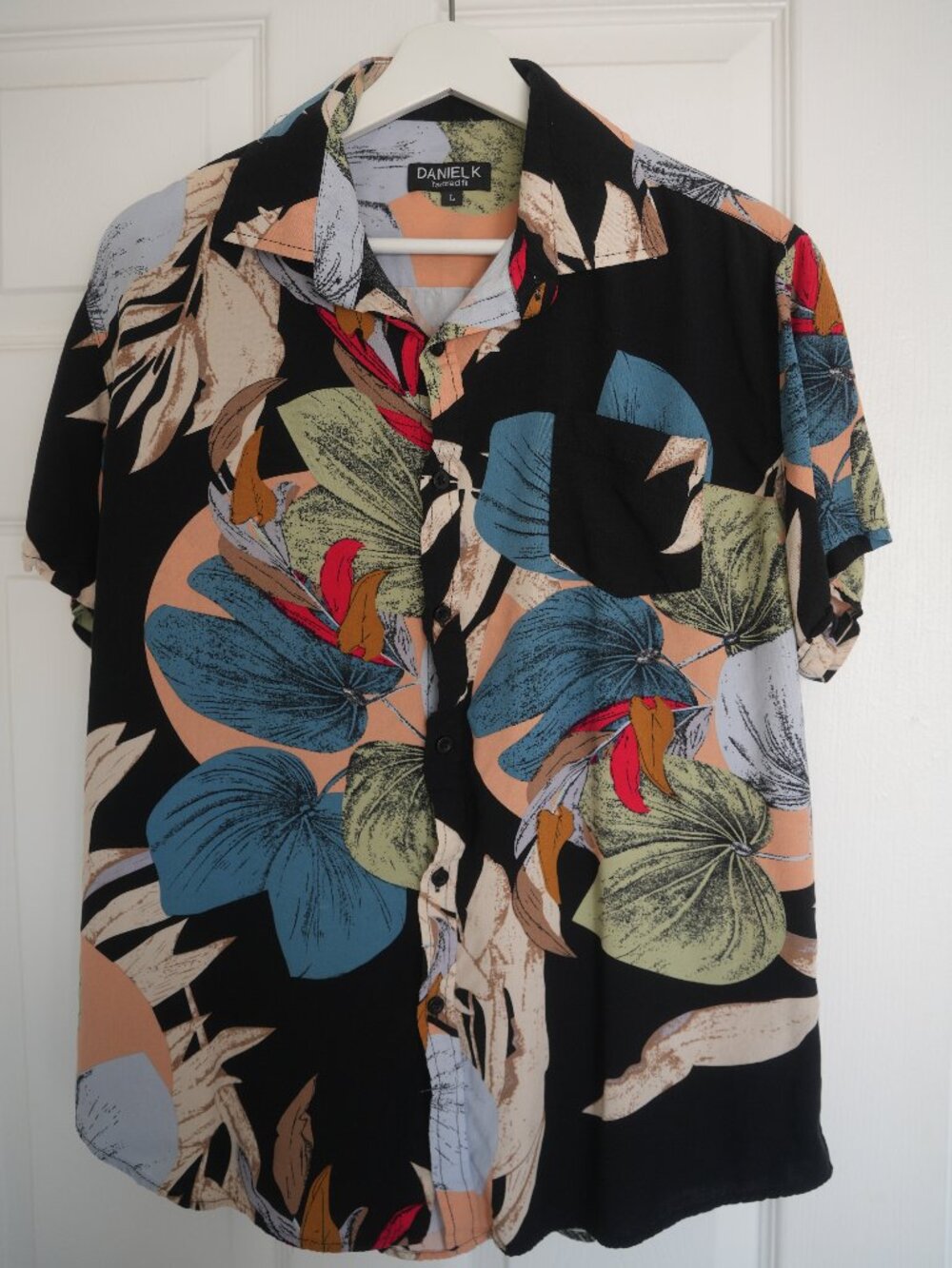Daniel K Lightweight Hawaiian Button Up Shirt